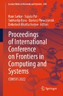 Proceedings of International Conference on Frontiers in Computing and Systems - COMSYS 2022