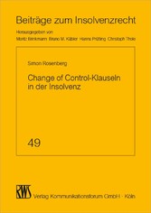 Change of Control-Klauseln in der Insolvenz